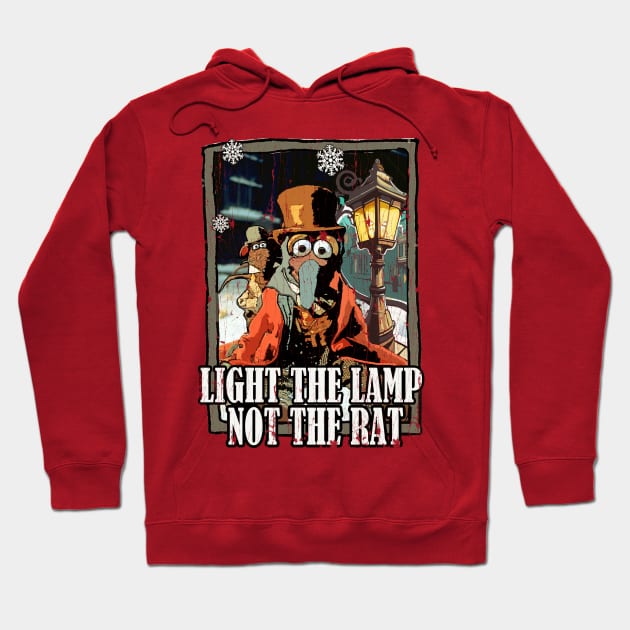 Muppet Christmas Carol "Light The Lamp" - Vintage Hoodie by wsyiva